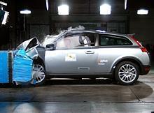 Der Volvo C30 erhielt im Euro-NCAP-Crashtest fünf Sterne. Foto: Auto-Reporter